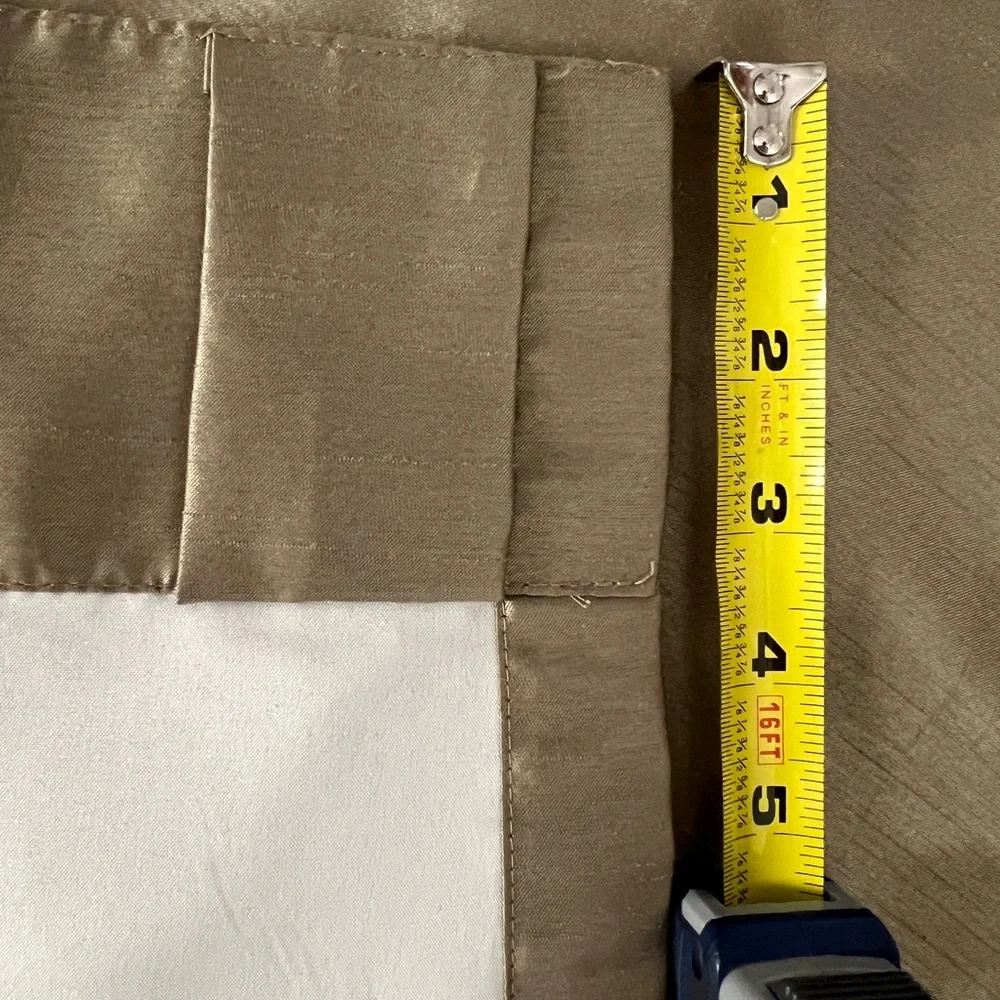 Canopy Olive Green Curtain Panels 52x83 in – 2 Pack, Like New